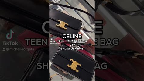 celine cap size guide|Celine triomphe bag size comparison.